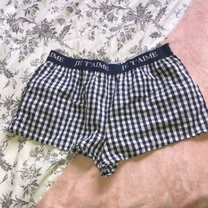 Pajama shorts